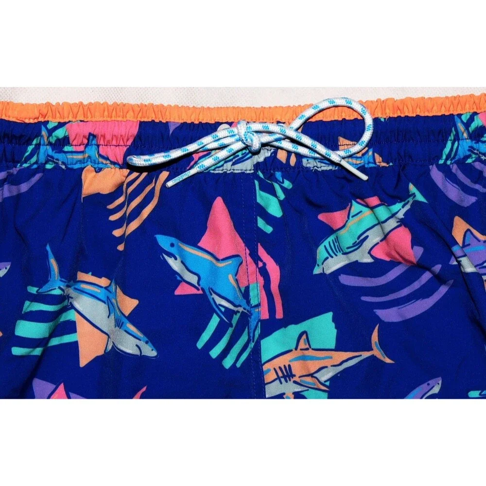 Chubbies‎ Men's (The Daddy Sharks) Swim Trunks Size 2XL - 5.5